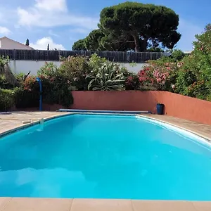 Palm' Issambres 6-7 Personnes, Clim, Avec Piscine, Jardin Et Parking Prives La Garonnette-Plage
